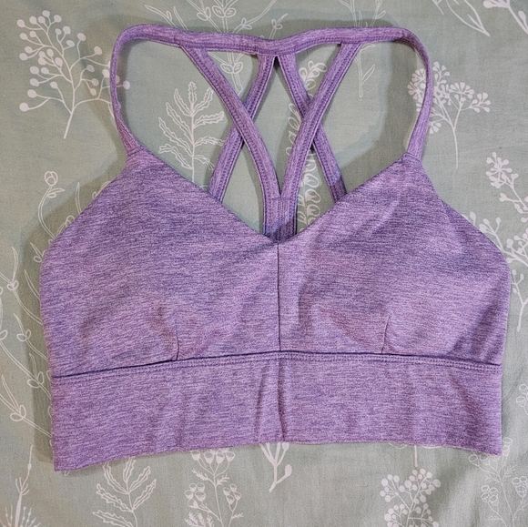 JoyLab Purple Strappy Back Bra Size M - Picture 1 of 8